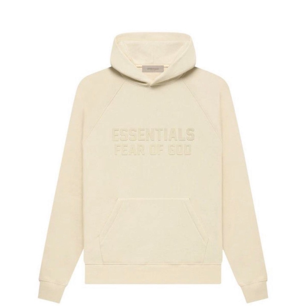SS22 Fear of God Essentials' Hoodie 'Eggshell